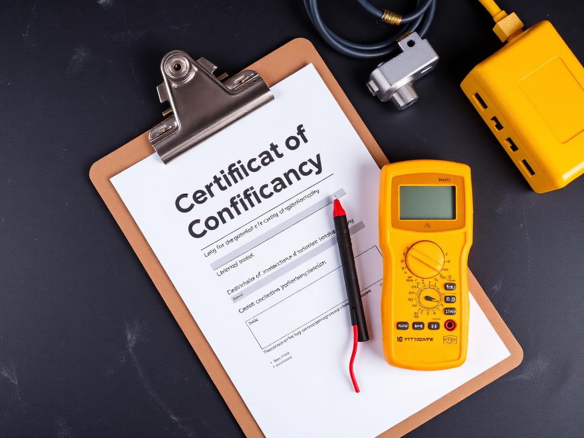 Electrical Certificate of Compliance (COC)